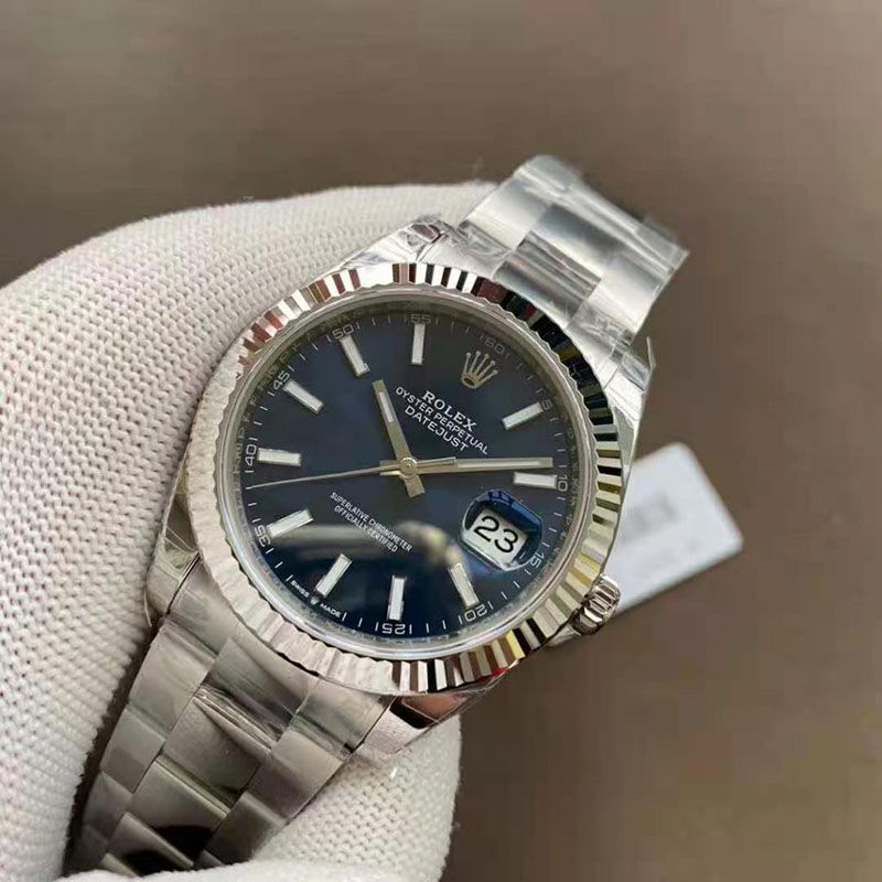 Реплика часов Rolex Datejust Blue Oyster