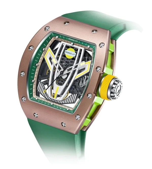 Копия часов CronusArt Carbon Watch CM09-007