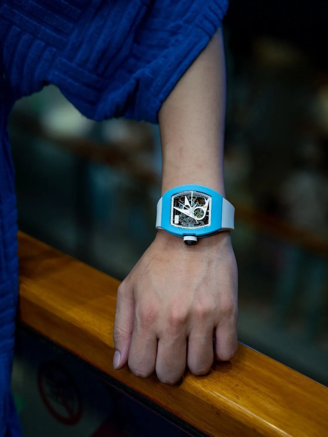 Копия часов CronusArt Fluorine Rubber Watch CM011-002