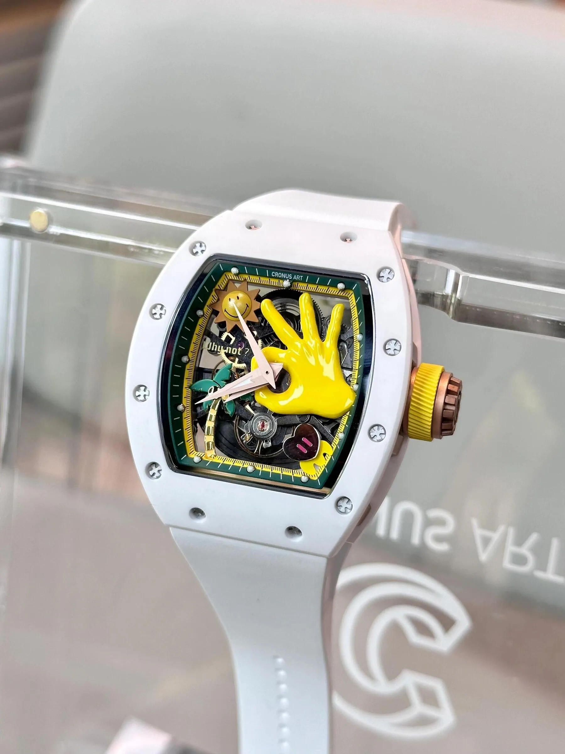 Копия часов CronusArt Ceramic Watch CM007-005