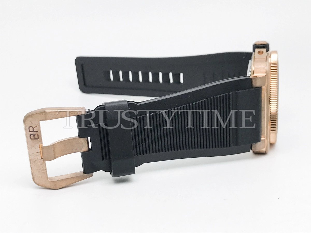 Копия часов Bell & Ross BR 03-92 Diver Black & Green Bronze BR0392-D-LT-BR/SRB