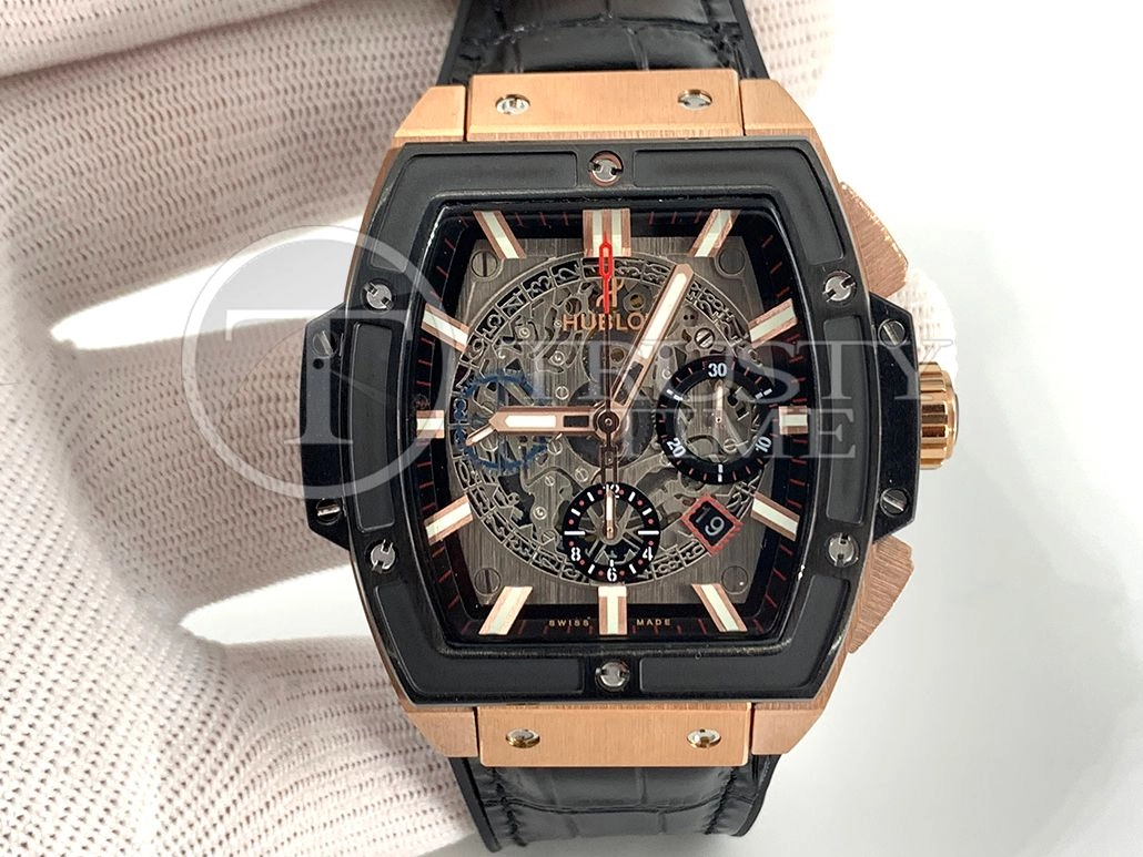 Копия часов Hublot Spirit of Big Bang 45 King Gold 601.OM.0183.LR