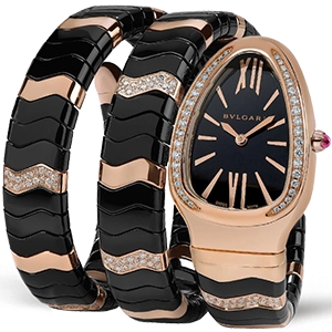 Копия часов Bvlgari Serpenti Spiga 102128