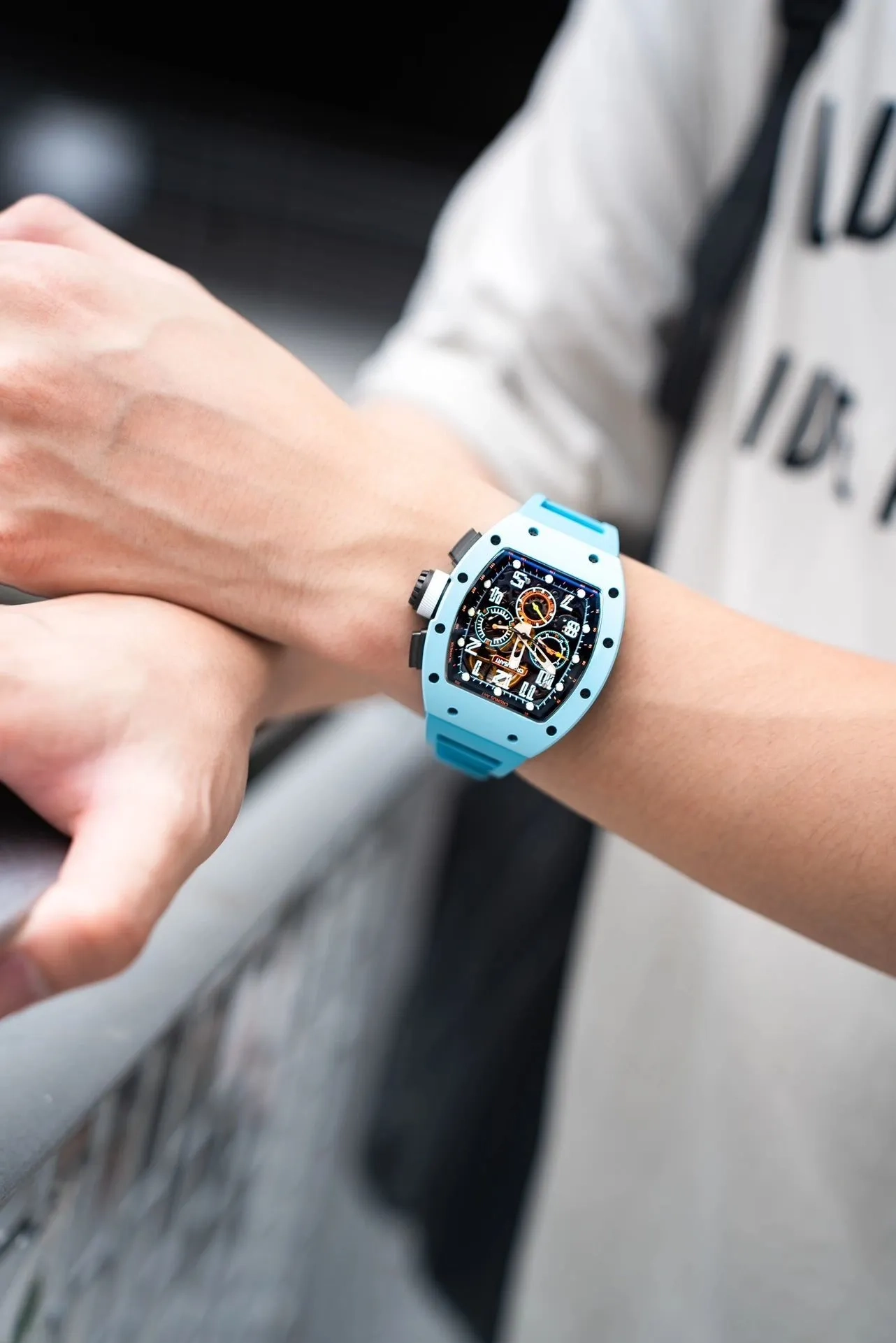 Копия часов CronusArt Carbon Watch CM09-015
