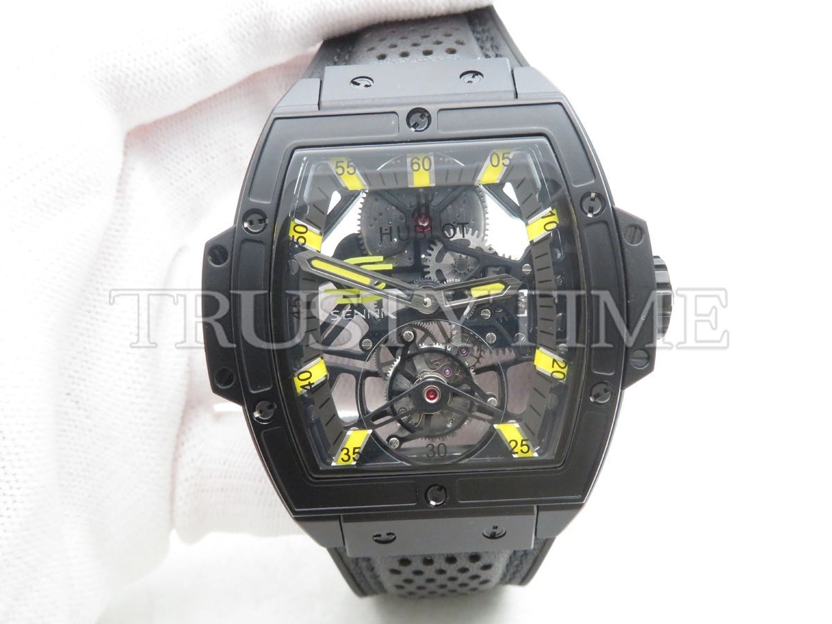 Копия часов Hublot Masterpiece Mp 06 Senna All Black 906.ND.0129.VR.AES12