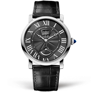Копия часов Cartier Rotonde de Cartier Calendar Aperture and Power Reserve 40 W1556253