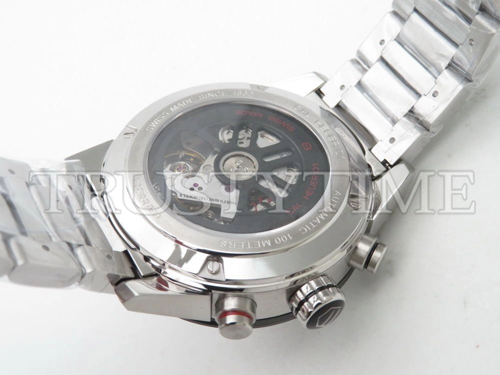 Копия часов Tag Heuer Carrera Calibre Heuer 01 43mm CAR201V.BA0766