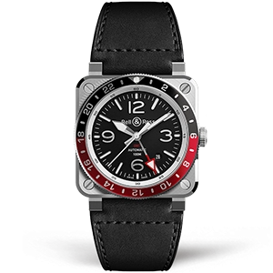 Копия часов Bell & Ross BR 03-93 GMT BR0393-BL-ST/SCA