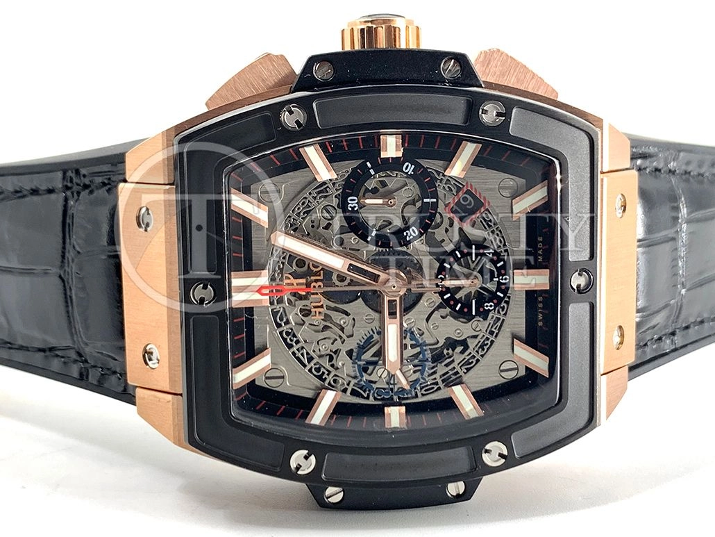 Копия часов Hublot Spirit of Big Bang 45 King Gold 601.OM.0183.LR