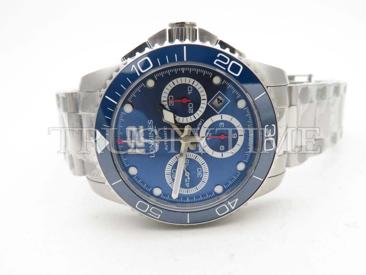 Копия часов Longines Sport Hydroconquest Automatic Chronograph 43mm L3.883.4.96.6