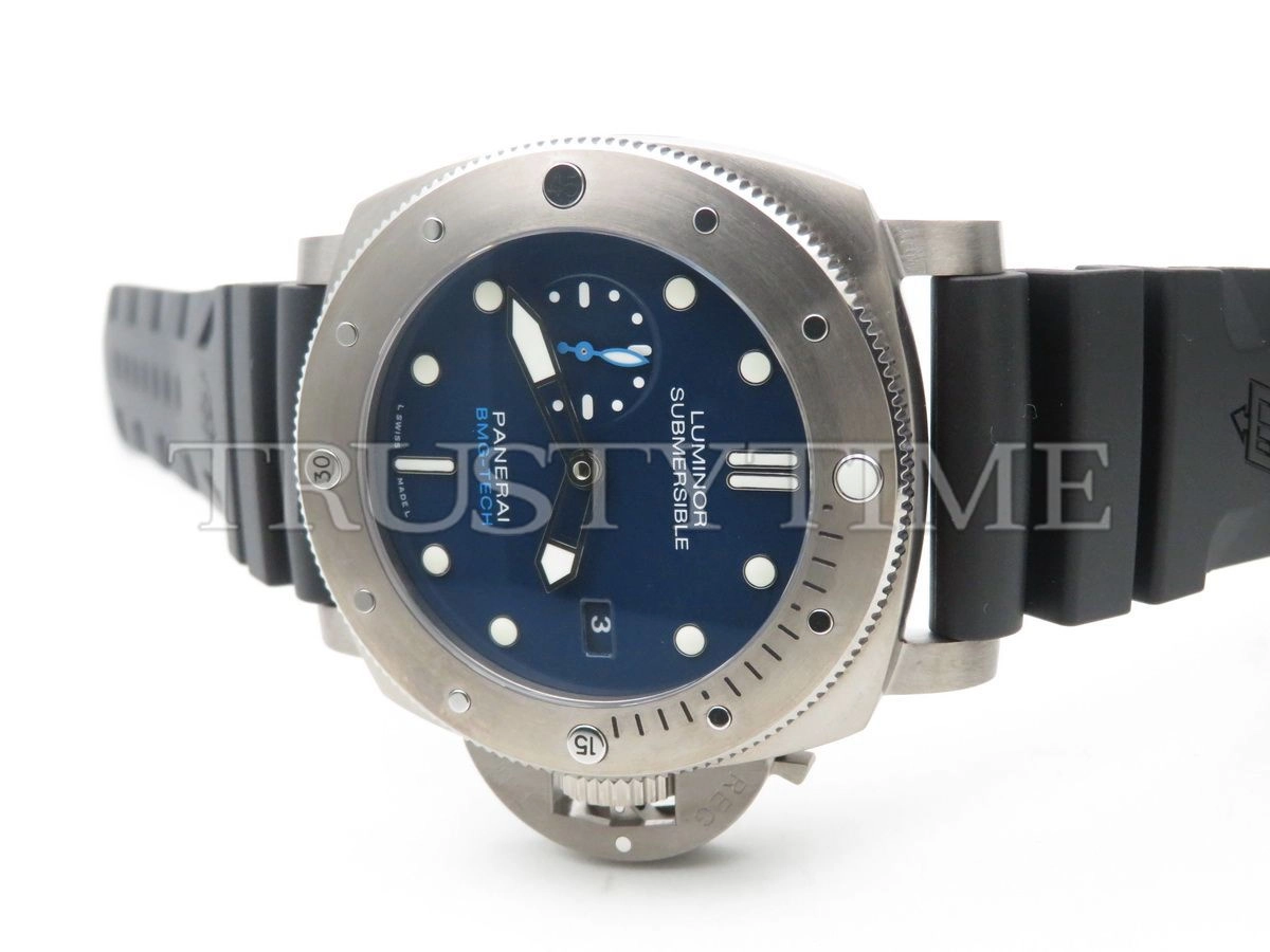 Копия часов Panerai Luminor Submersible 3 Days Automatic BMG-Tech 47mm PAM00692
