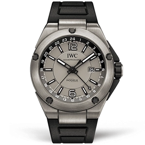 Копия часов IWC Ingenieur Dual Time Titanium 45mm IW326403