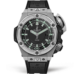 Копия часов Hublot King Power Oceanographic 4000 Titanium 48mm 731.NX.1190.RX