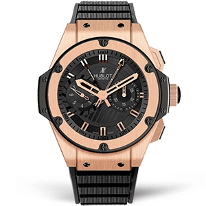 Копия часов Hublot King Power Foudroyante Gold 48mm 715.PX.1128.RX