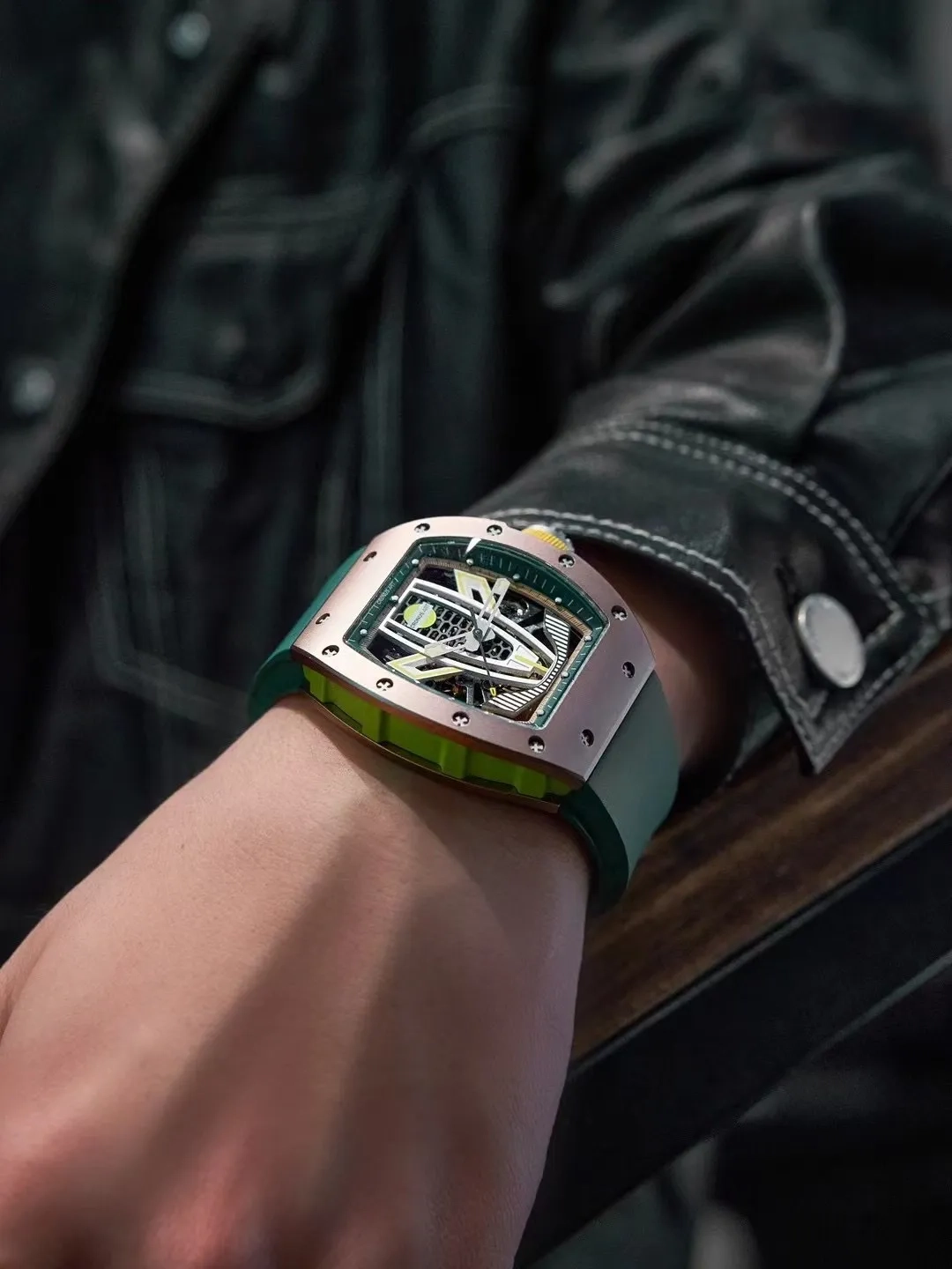 Копия часов CronusArt Carbon Watch CM09-007