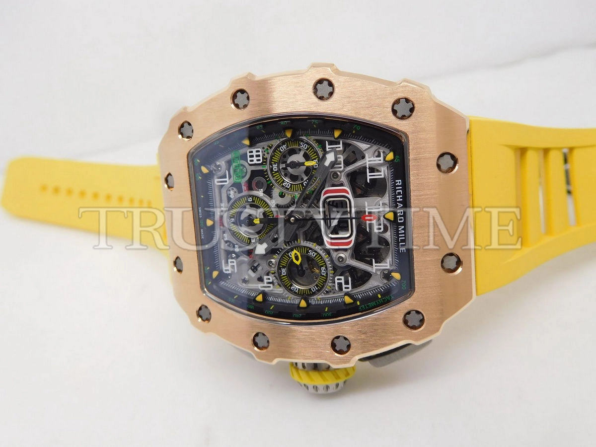 Копия часов Richard Mille RM011-03 Felipe Massa Skeleton