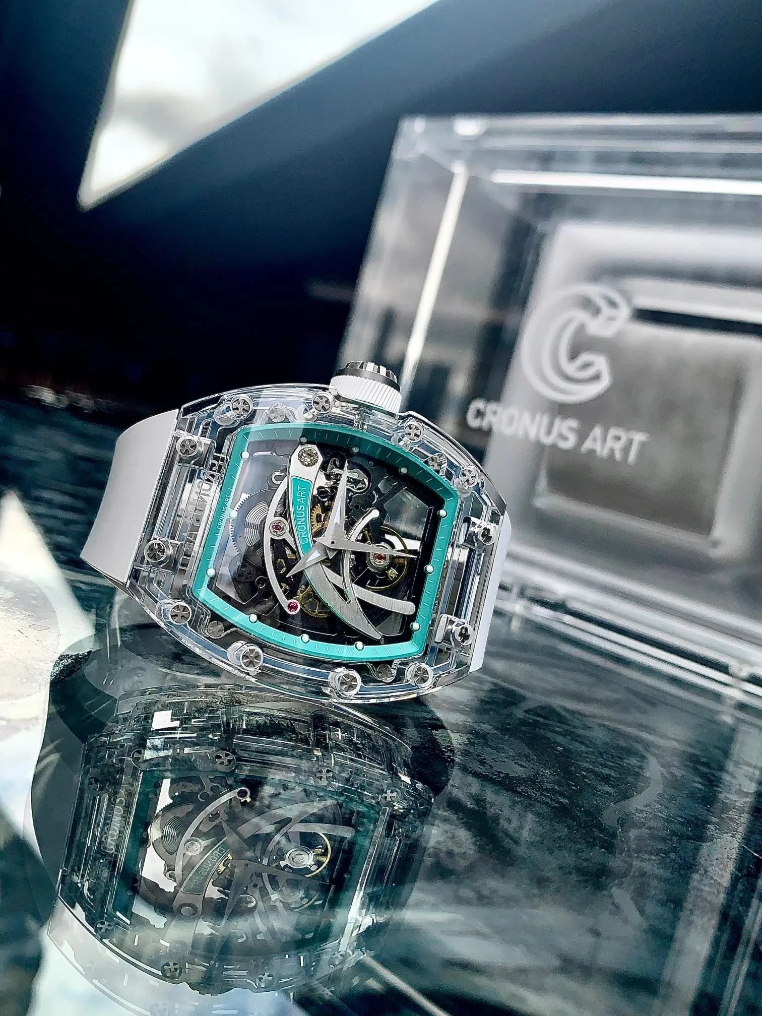 Копия часов CronusArt Sapphire Watch CM08-001