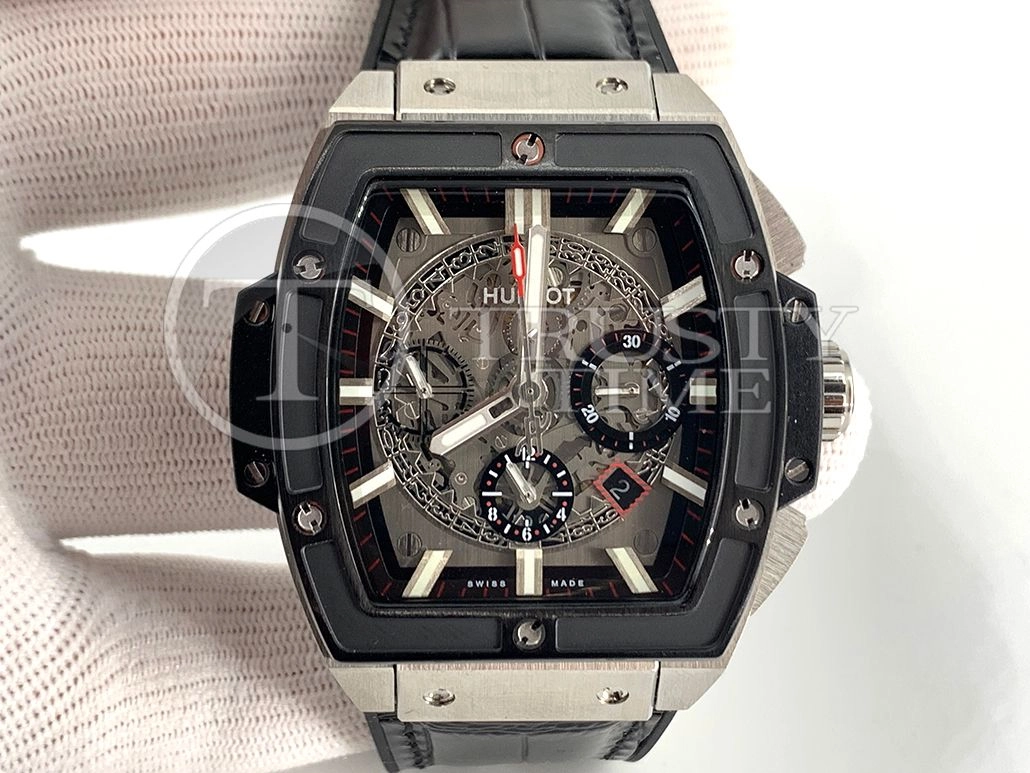 Копия часов Hublot Spirit of Big Bang 45 Titanium 601.NM.0173.LR