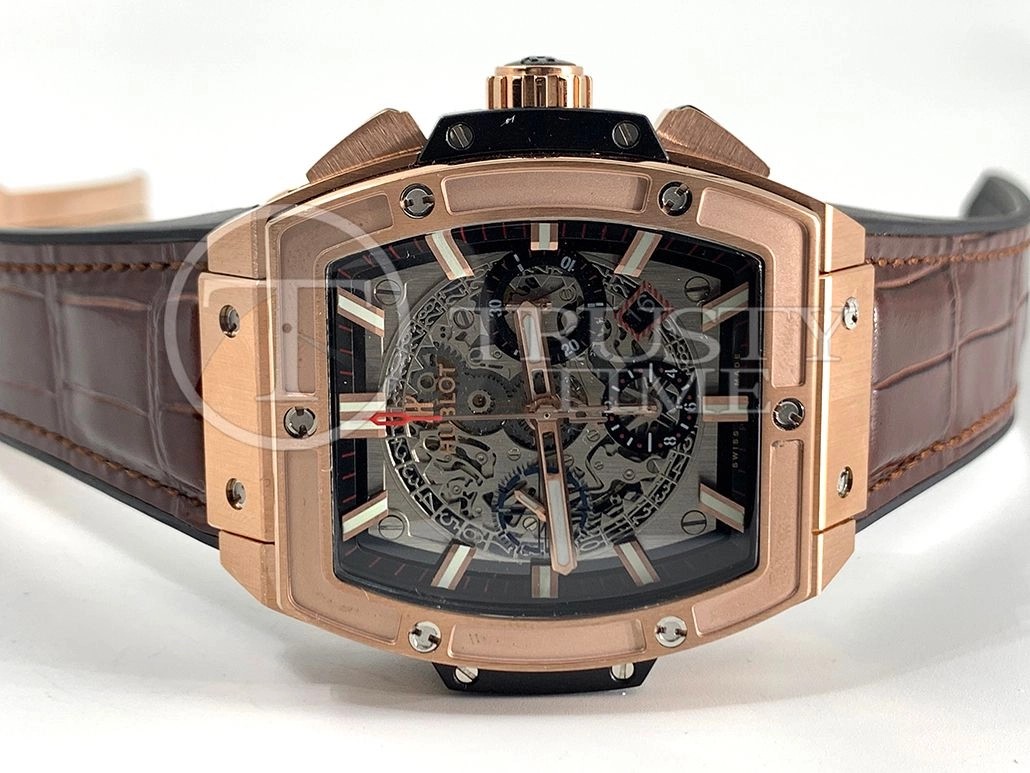 Копия часов Hublot Spirit of Big Bang 45 King Gold 601.OX.0183.LR