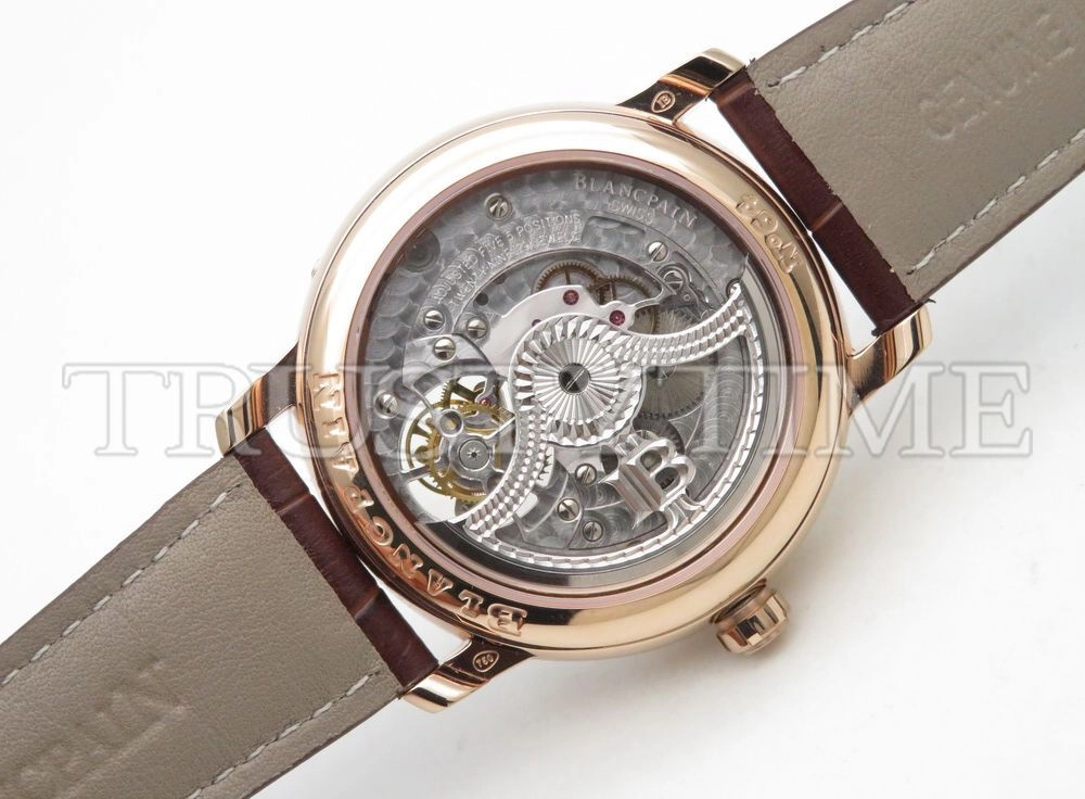Копия часов Blancpain Villeret Complicated Tourbillon 6025-3642-55B