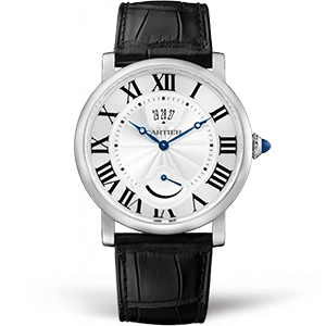 Копия часов Cartier Rotonde de Cartier Calendar Aperture and Power Reserve 40 W1556369