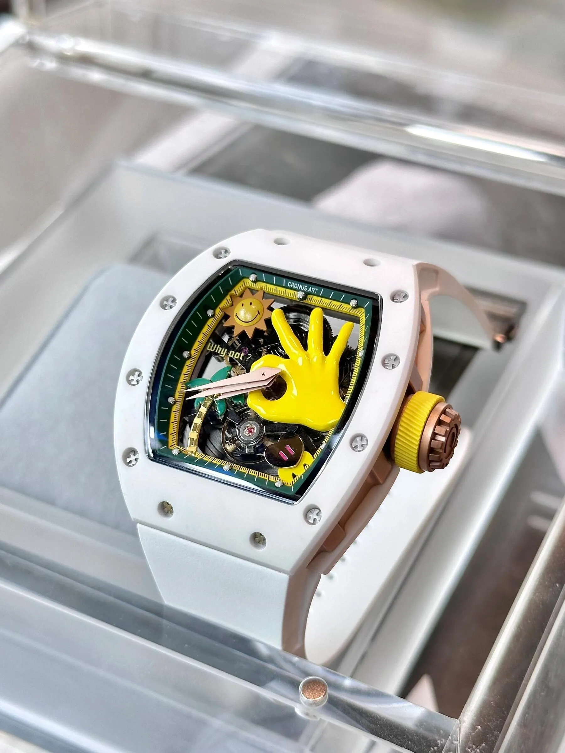Копия часов CronusArt Ceramic Watch CM007-005