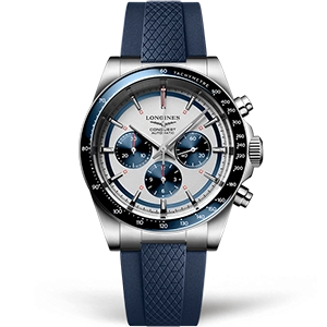 Копия часов Longines Conquest Chronograph 42 L3.835.4.98.9