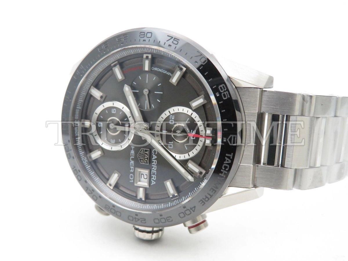 Копия часов Tag Heuer Carrera Calibre Heuer 01 43mm CAR201W.BA0714