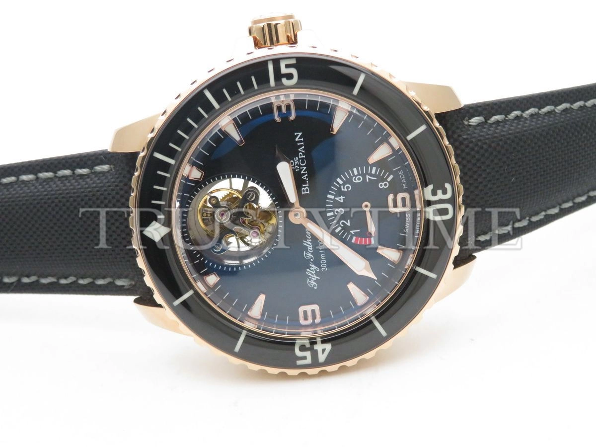 Копия часов Blancpain Fifty Fathoms Tourbillon 5025-3630-52A