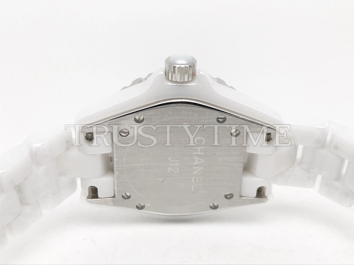 Копия часов Chanel J-12 White Blue Light 33 H3826
