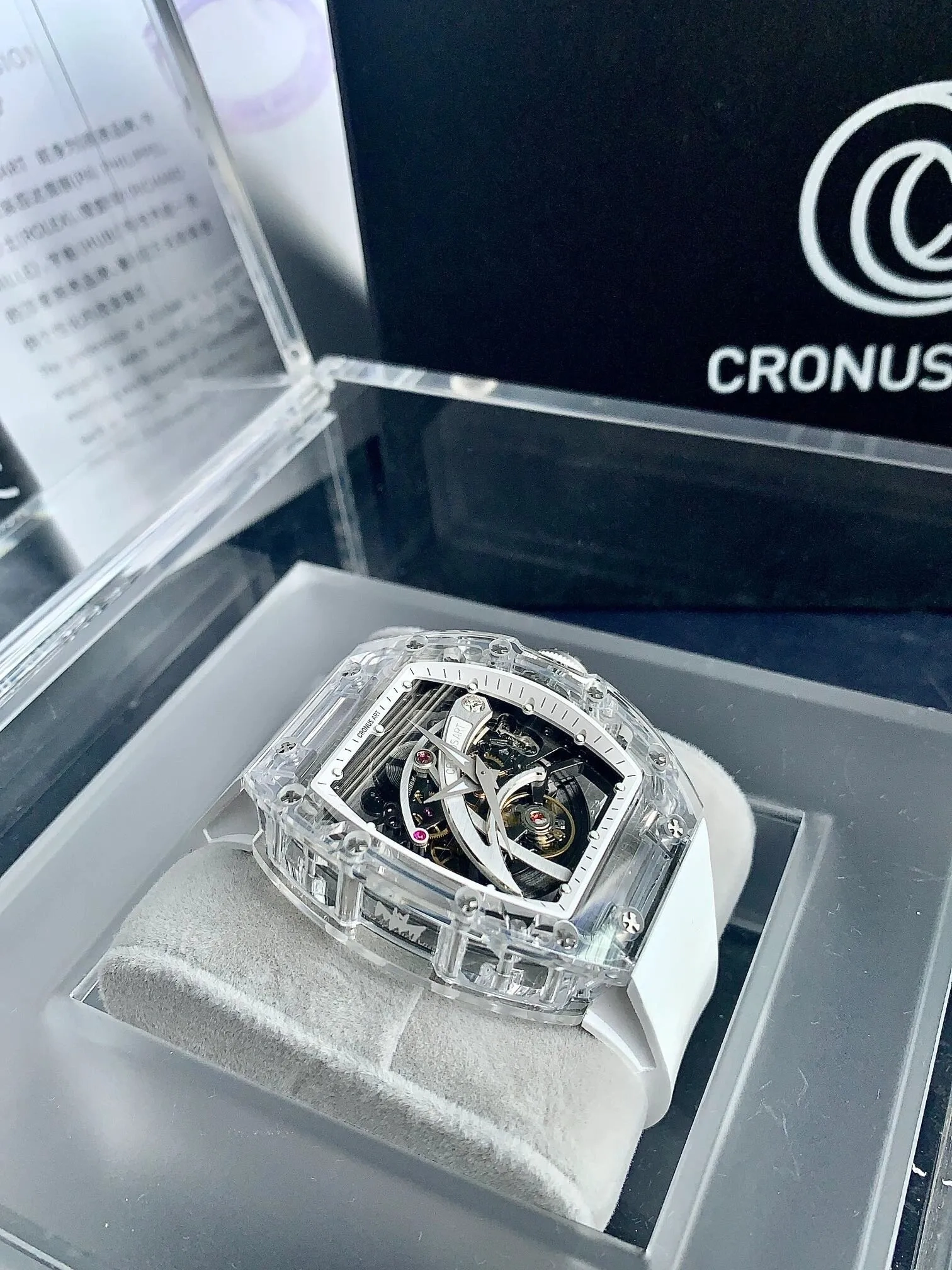 Копия часов CronusArt Sapphire Watch CM08-010