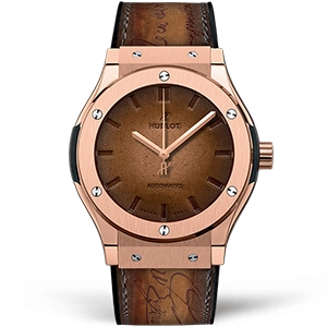 Копия часов Hublot Classic Fusion Berluti Scritto 45mm 511.OX.0500.VR.BER16