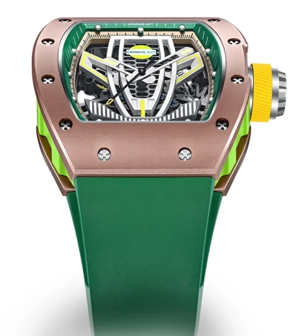 Копия часов CronusArt Carbon Watch CM09-007