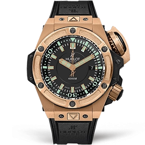 Копия часов Hublot Big Bang King Power Oceanographic 4000 Gold 48mm 731.OX.1170.RX
