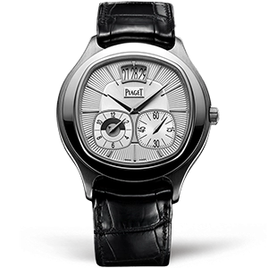 Копия часов Piaget Emperador Coussin Dual Time 42mm G0A32016