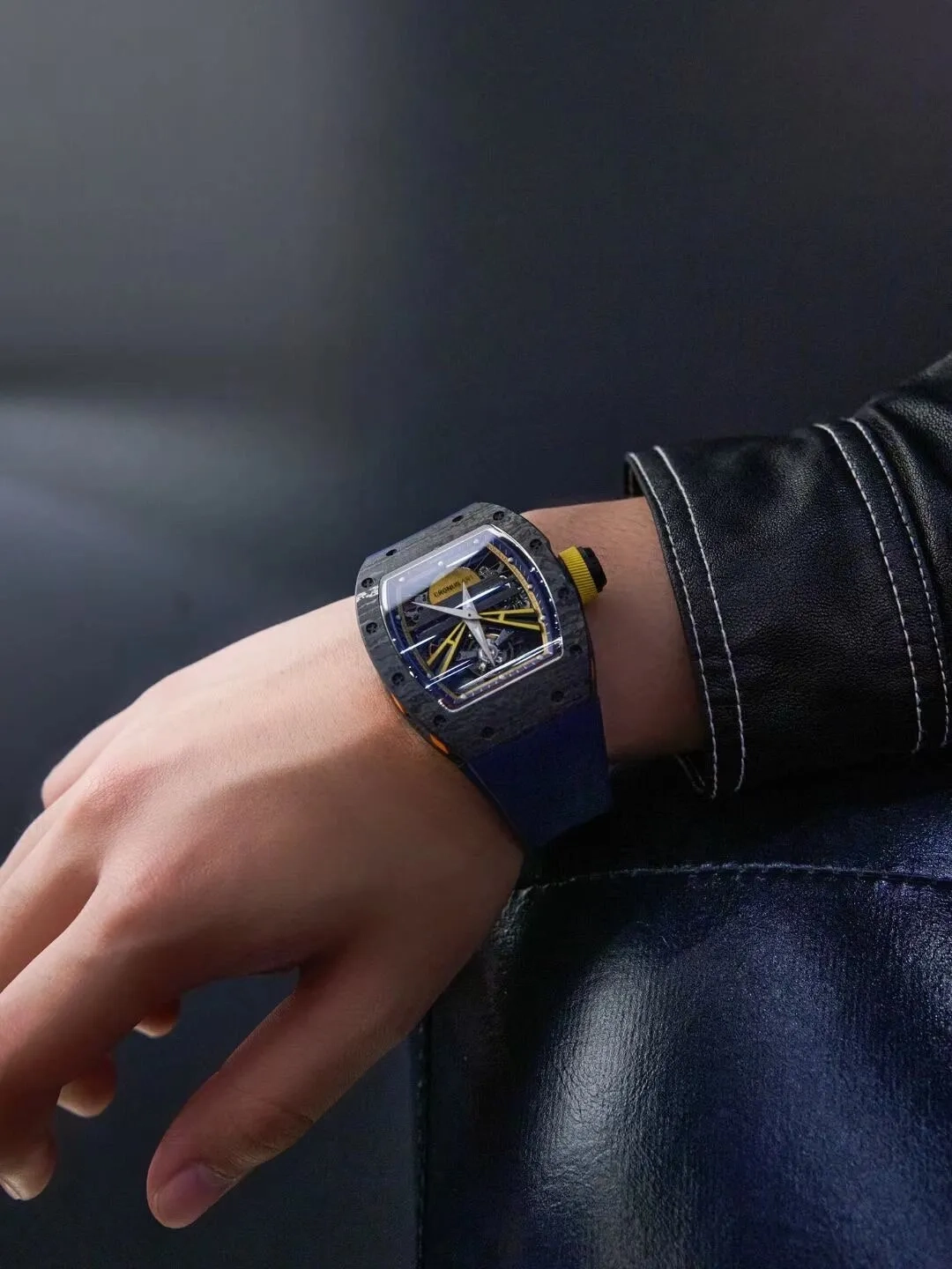 Копия часов CronusArt NTPT Carbon Fiber Watch CM36-001