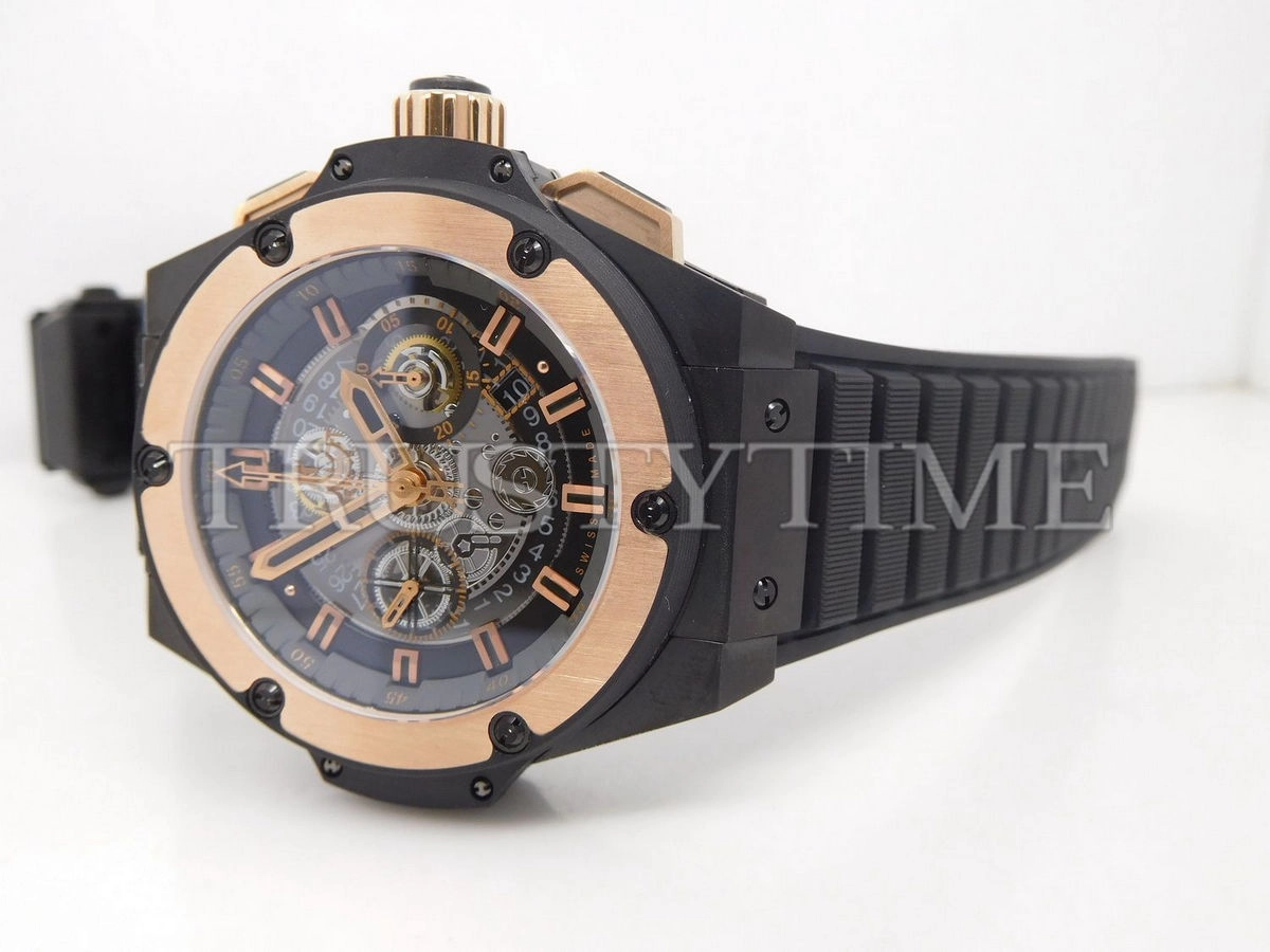 Копия часов Hublot King Power Unico Ceramic Gold 48mm 701.CO.0180.RX