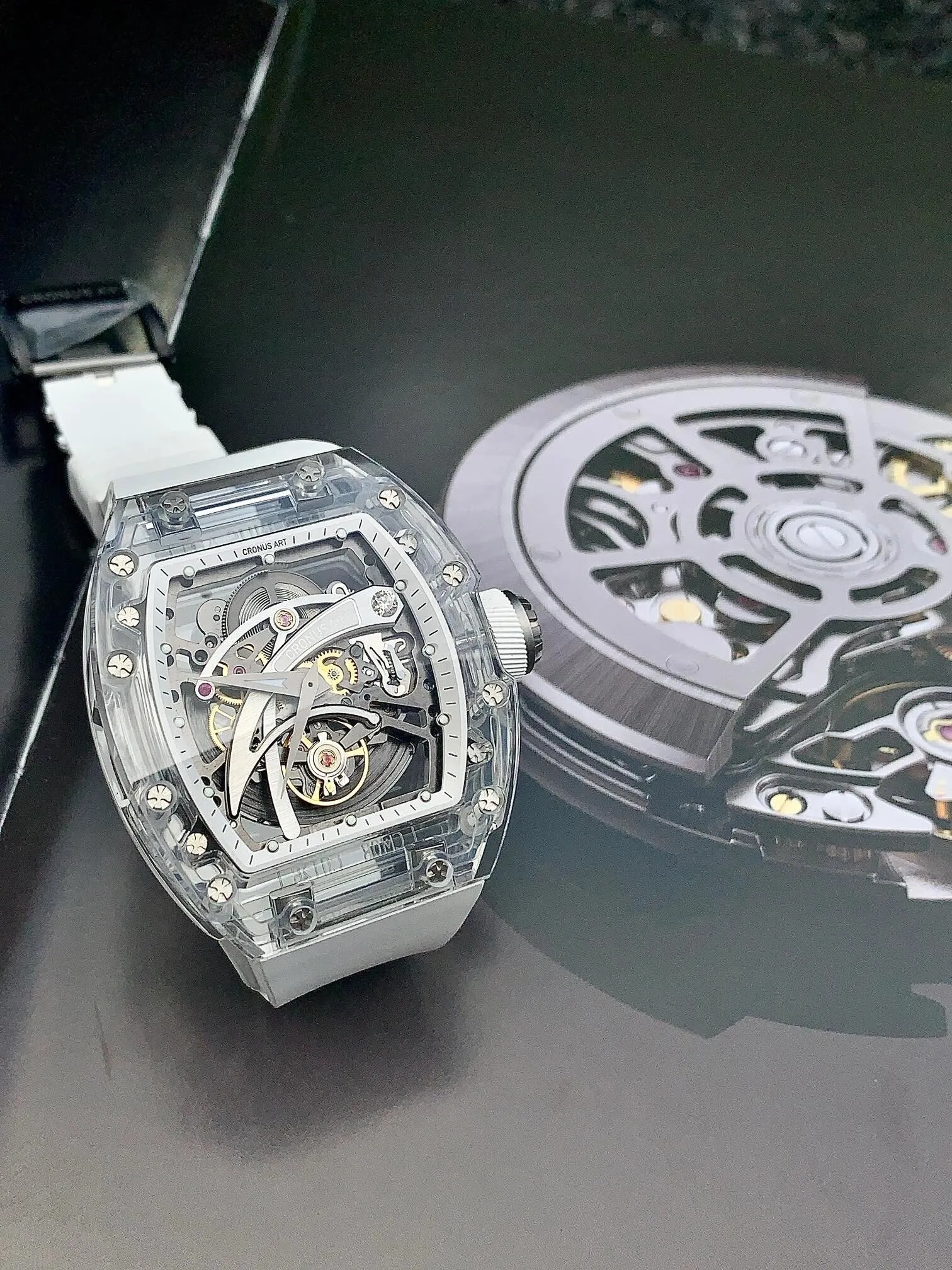 Копия часов CronusArt Sapphire Watch CM08-010