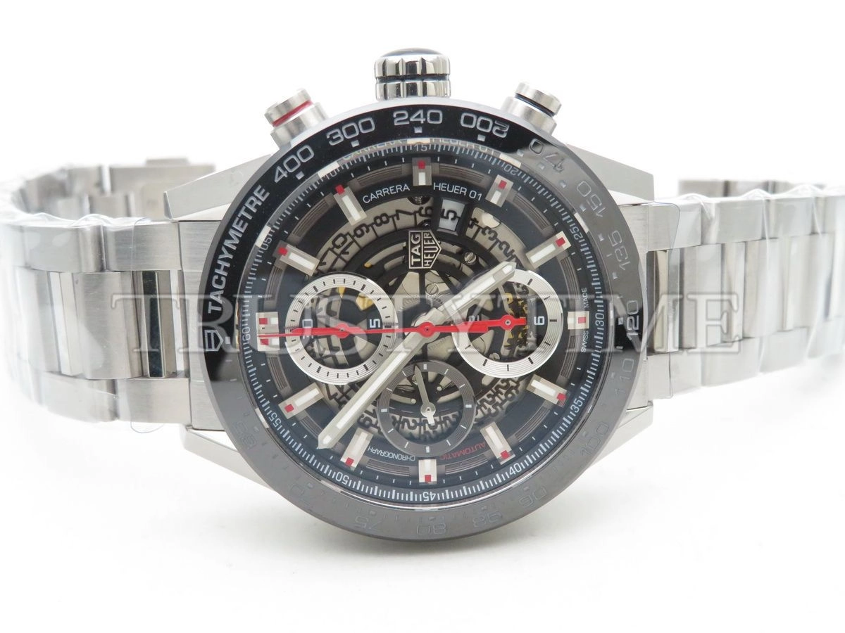 Копия часов Tag Heuer Carrera Calibre Heuer 01 43mm CAR201V.BA0766