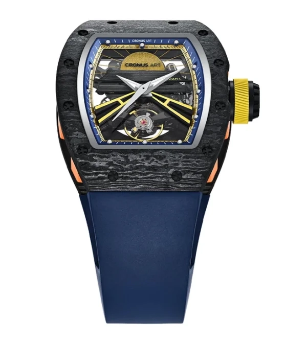Копия часов CronusArt NTPT Carbon Fiber Watch CM36-001