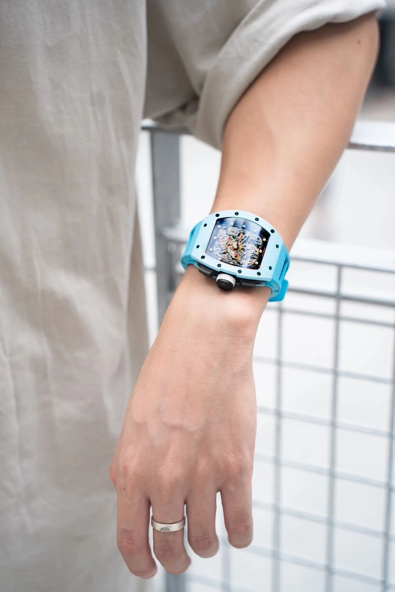 Копия часов CronusArt Carbon Watch CM09-015