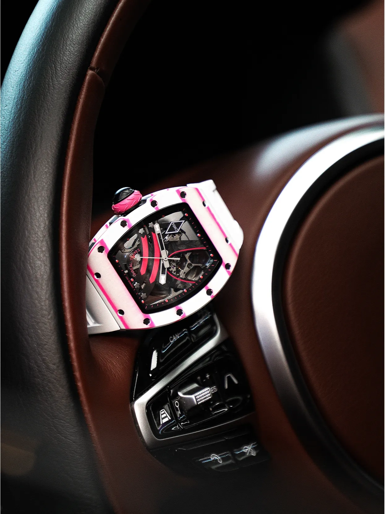 Копия часов CronusArt NTPT Carbon Fiber Watch CM06-P