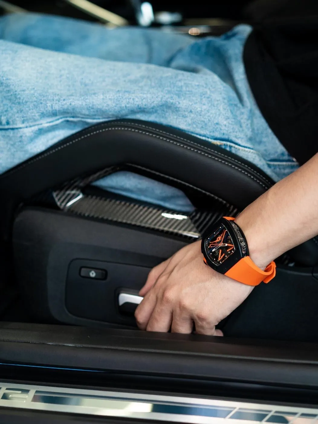 Копия часов CronusArt Carbon Watch CM09-019