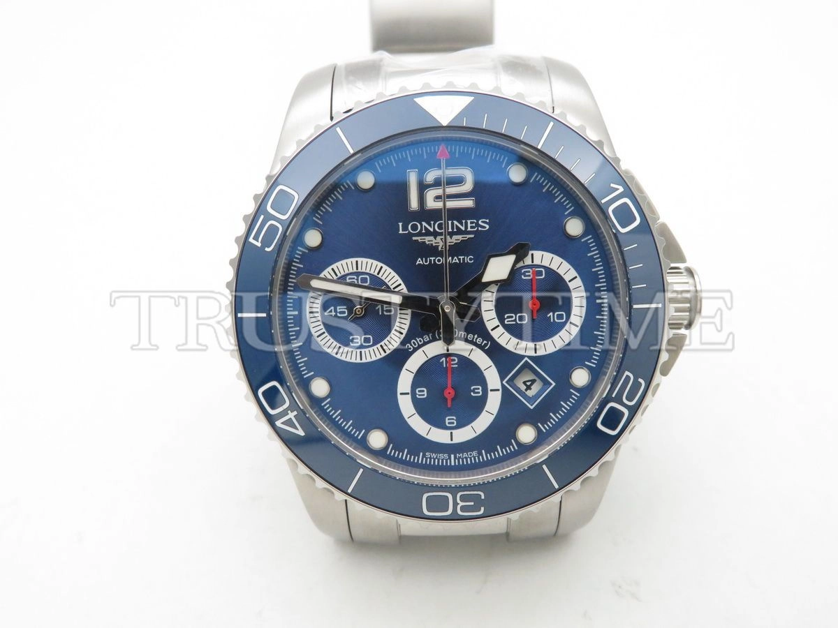 Копия часов Longines Sport Hydroconquest Automatic Chronograph 43mm L3.883.4.96.6