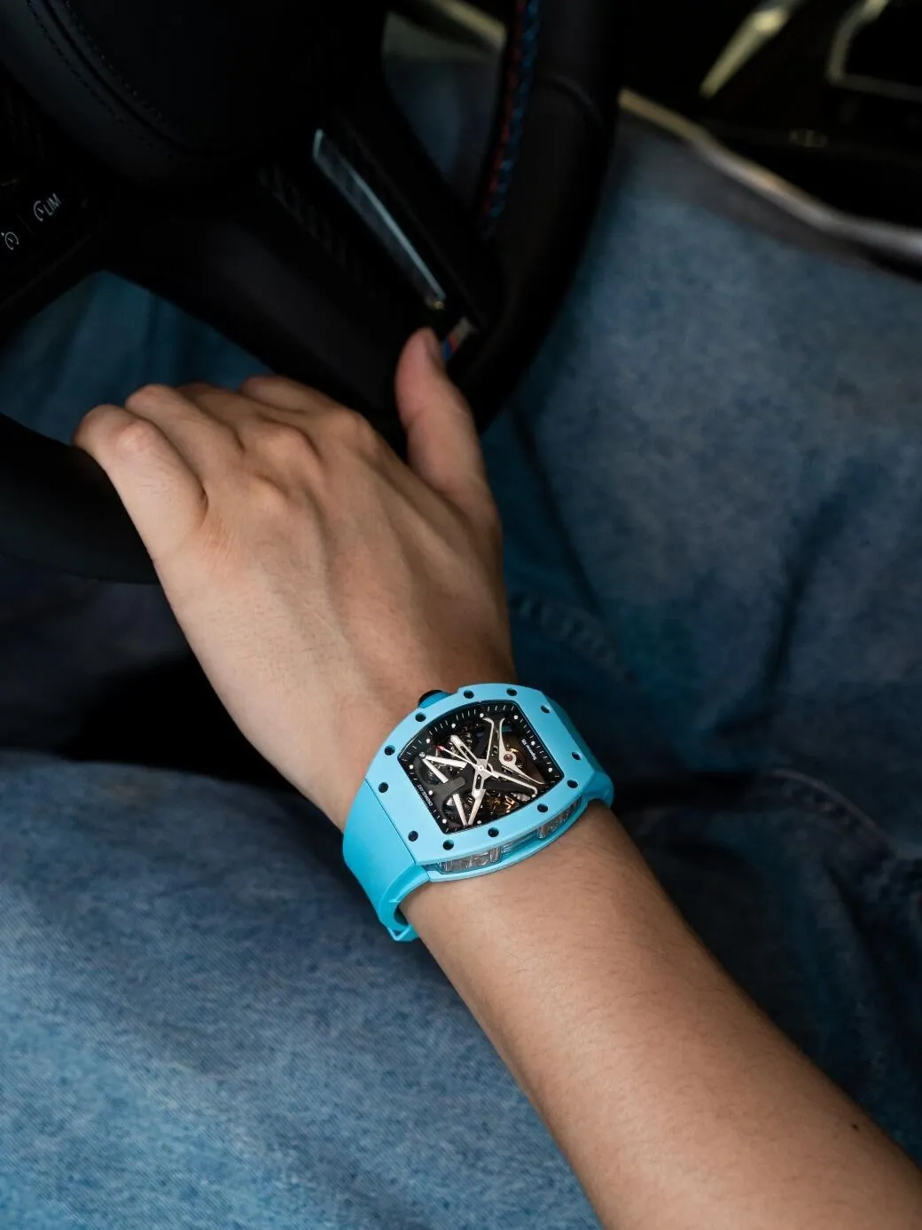Копия часов CronusArt Carbon Watch CM09-017
