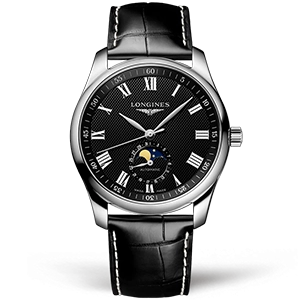 Копия часов Longines Master Collection Moonphase 40mm L2.909.4.51.7