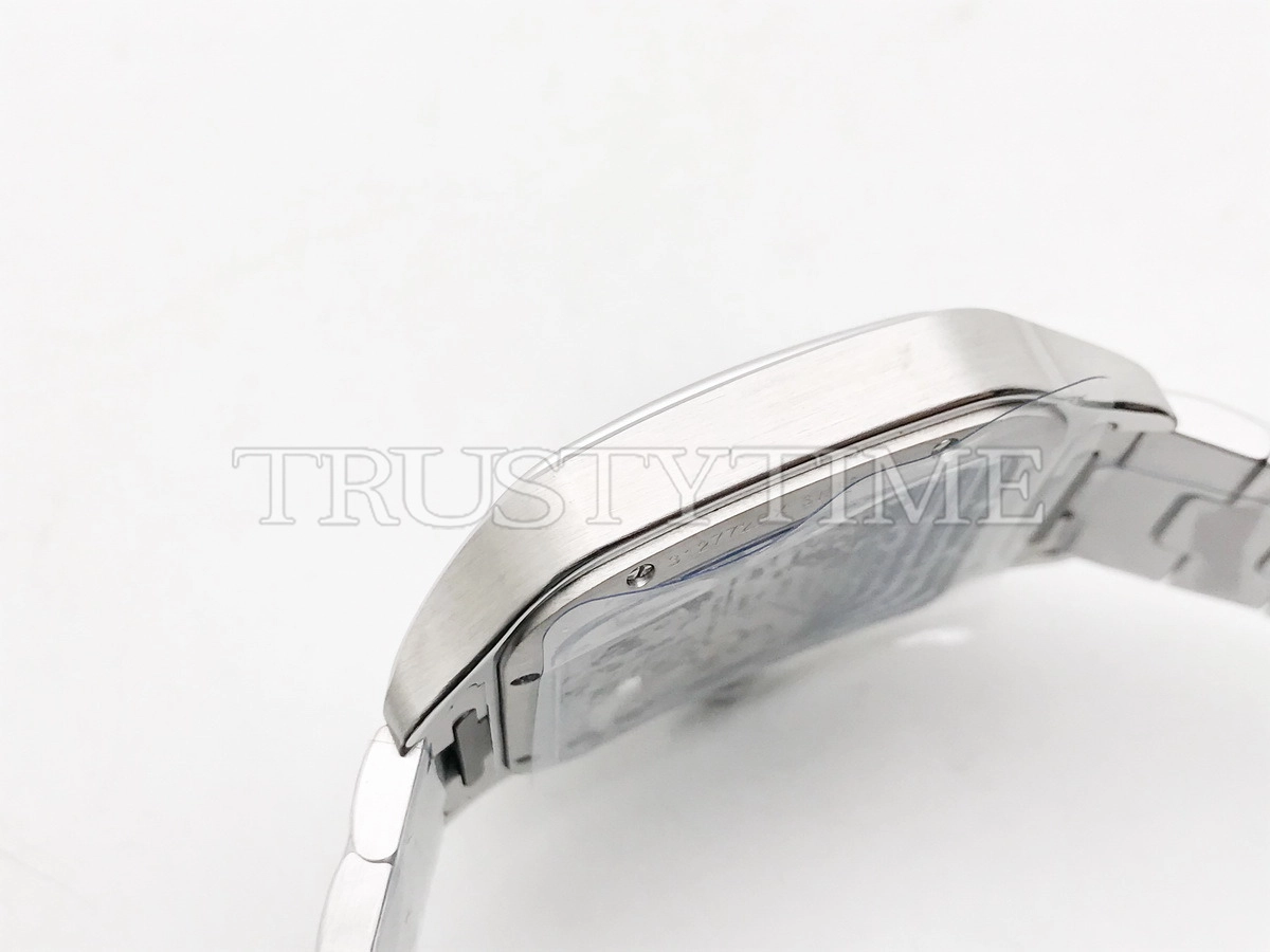 Копия часов Cartier Santos de Cartier Large Skeleton 40mm WHSA0015