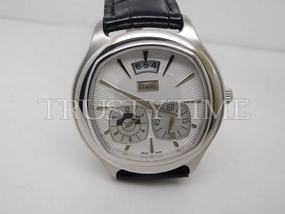 Копия часов Piaget Emperador Coussin Dual Time 42mm G0A32016