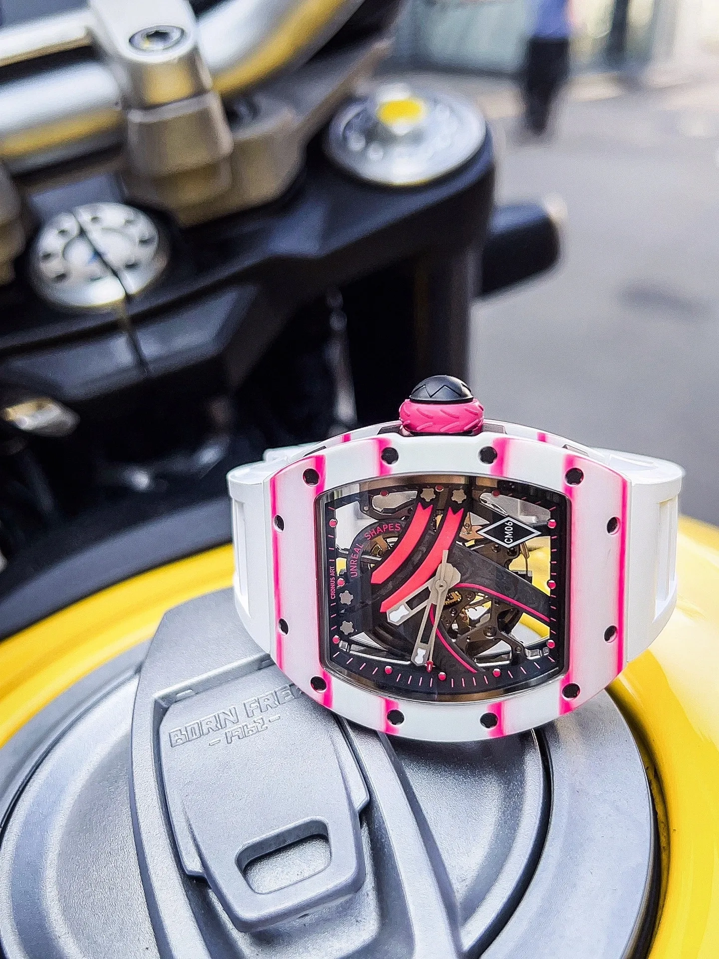 Копия часов CronusArt NTPT Carbon Fiber Watch CM06-P