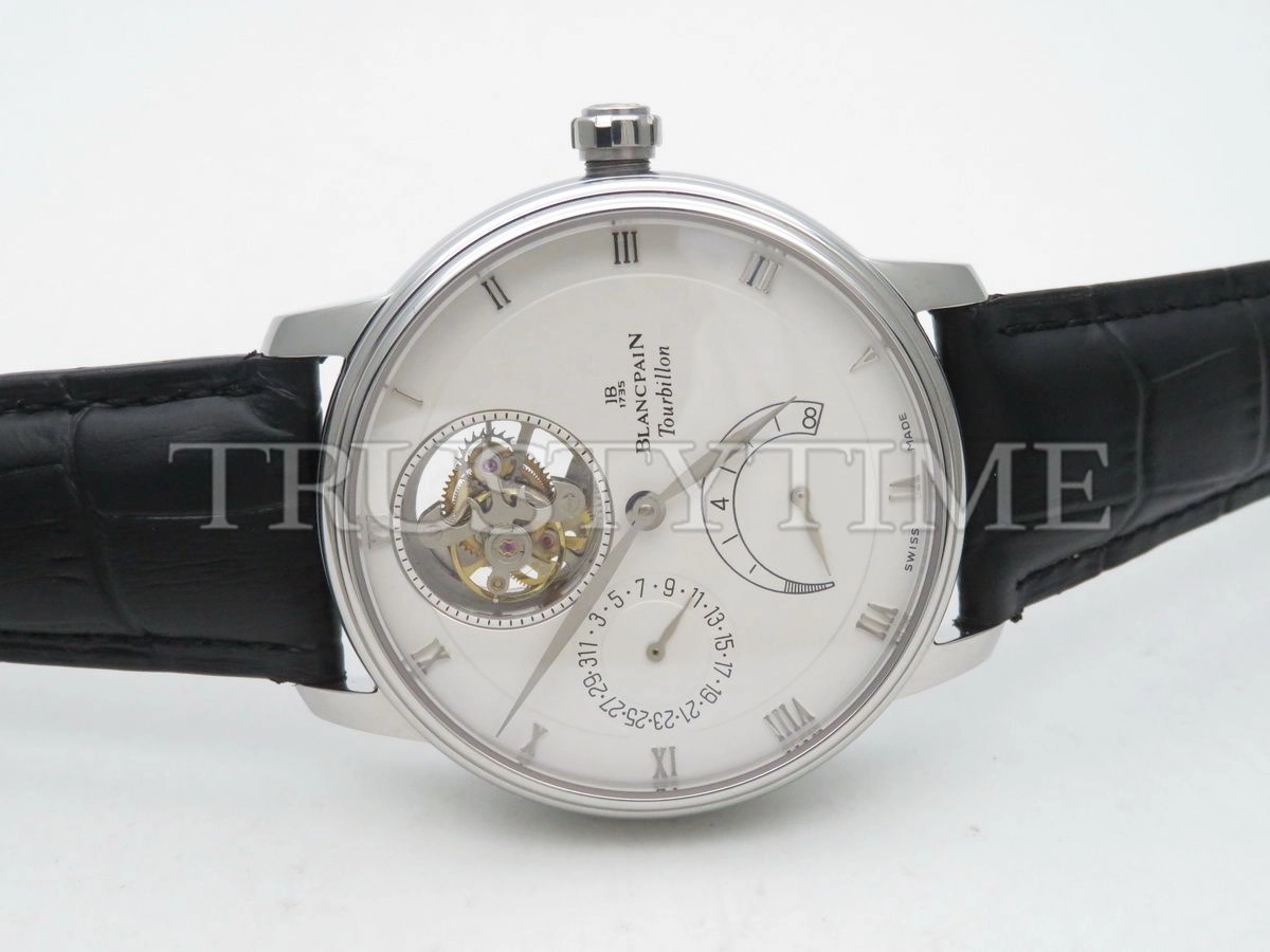 Копия часов Blancpain Villeret Complicated Villeret Tourbillon 6025-1542-55B